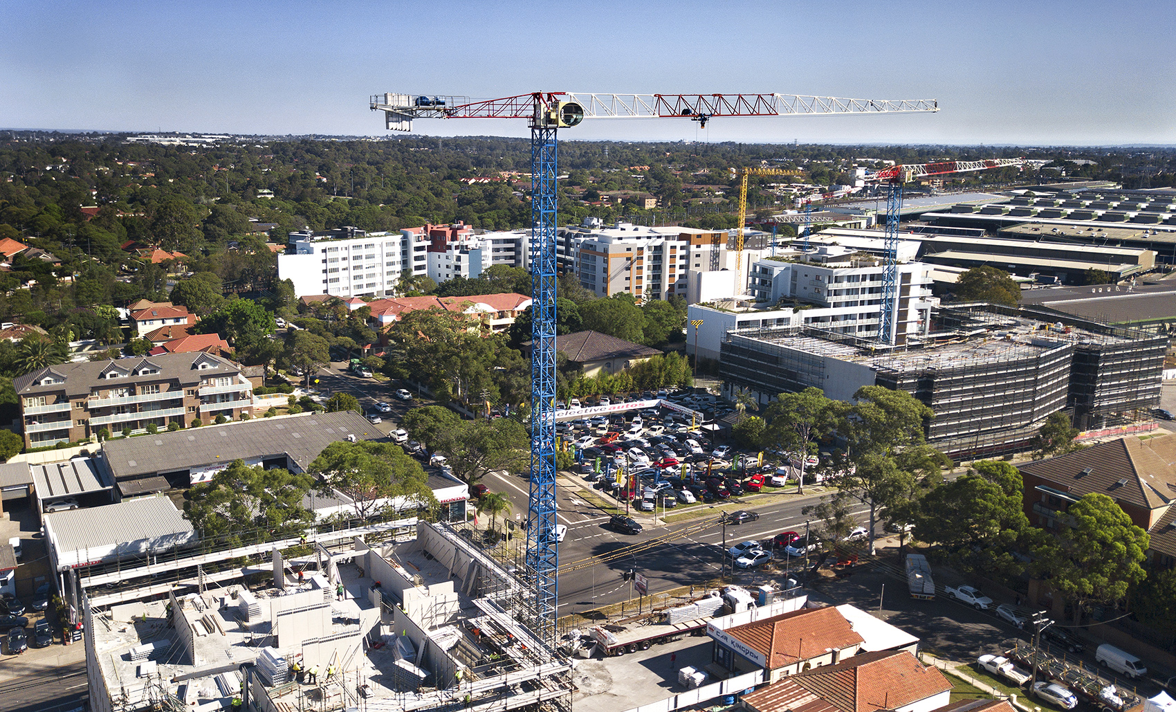 Cranepedia: Strictly Cranes sells new Raimondi cranes to various clients across Sydney