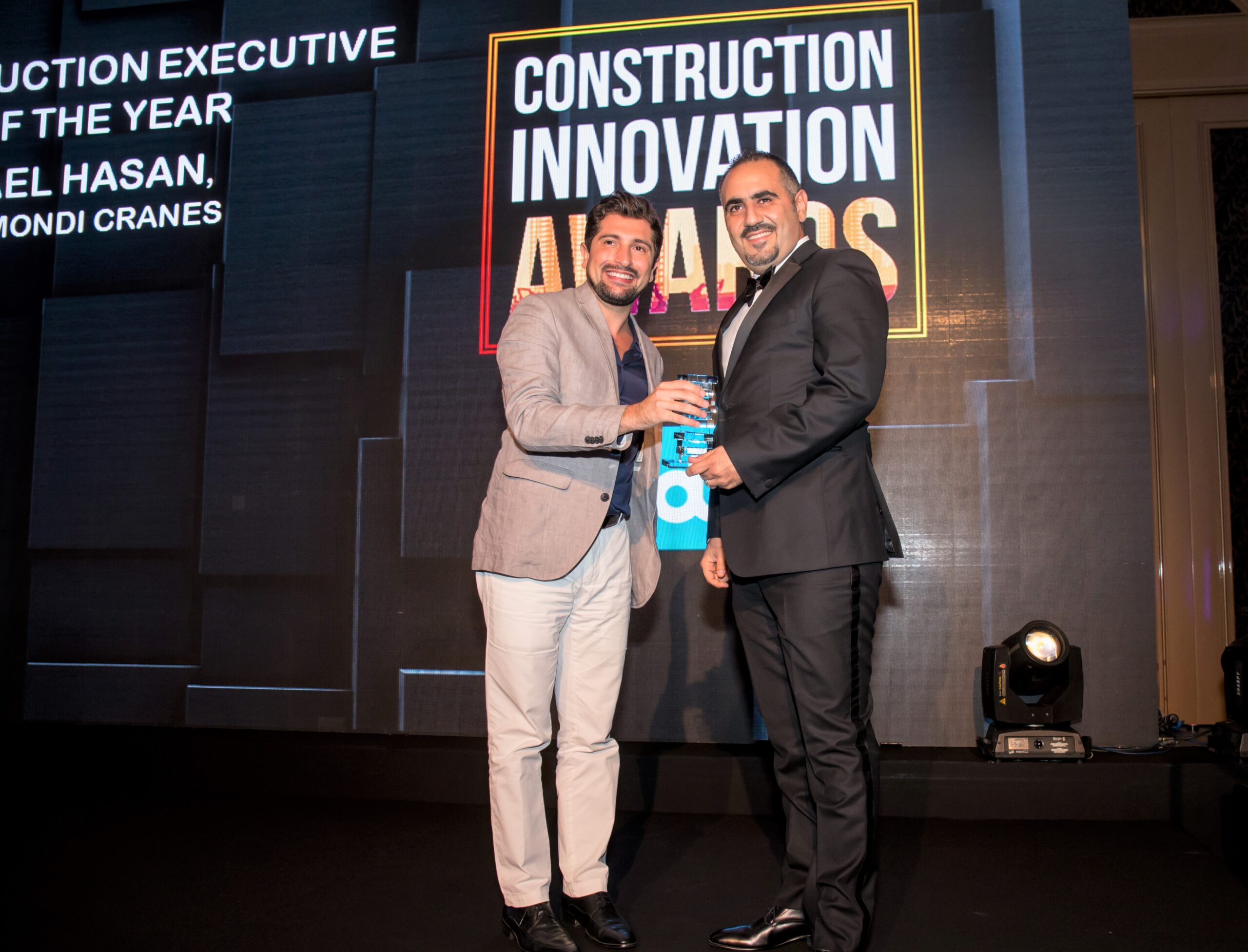Raimondi Middle East Commercial Director awarded Construction Executive of the Year
